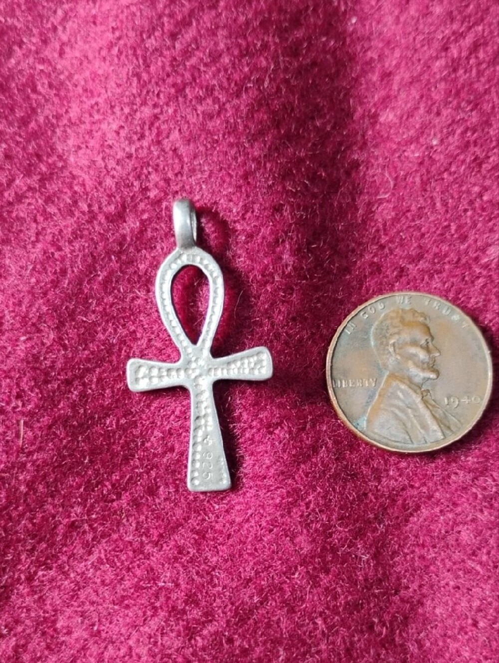 Silver Ankh - Picture 4 of 6
